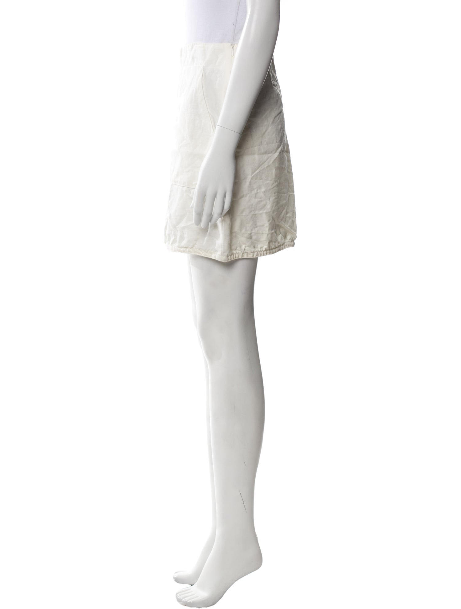 3.1 Phillip Lim Linen Mini Skirt